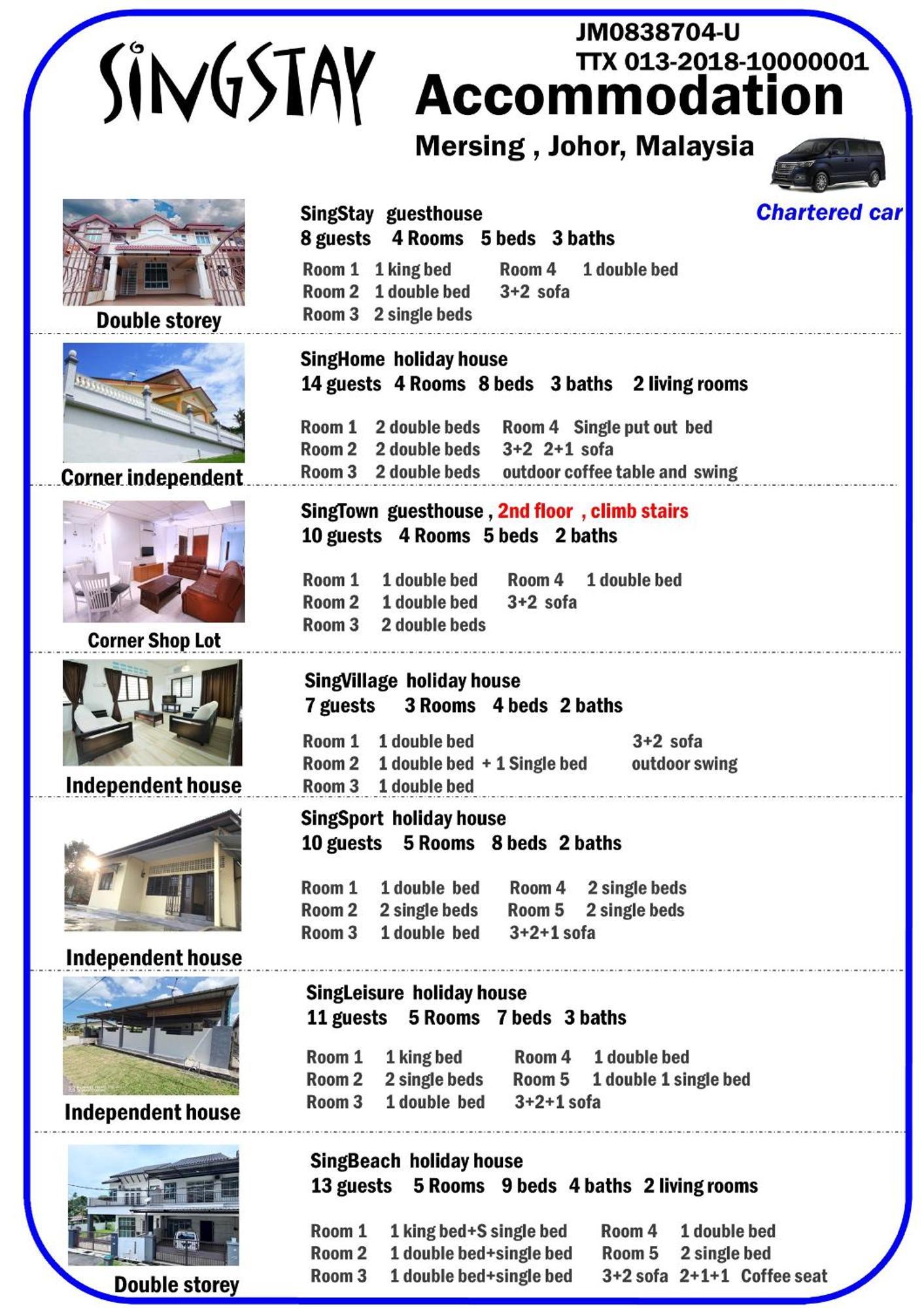 Singstay Guesthouse Mersing Ngoại thất bức ảnh